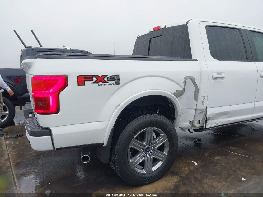 2018 Ford F-150 Lariat VIN: 1FTEW1EG5JFA74352 Lot: 43945041
