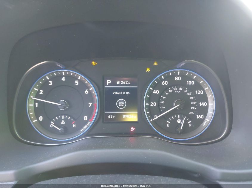 2020 Hyundai Kona Sel VIN: KM8K22AA1LU440727 Lot: 43945045