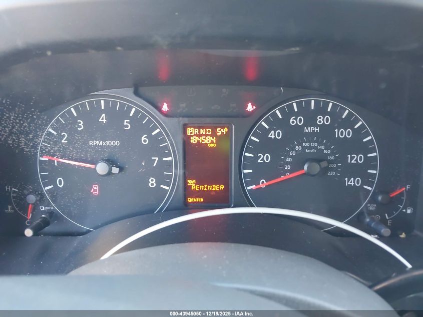 2017 Nissan Nv Passenger Nv3500 Hd Sl V8 VIN: 5BZAF0AA7HN851754 Lot: 43945050