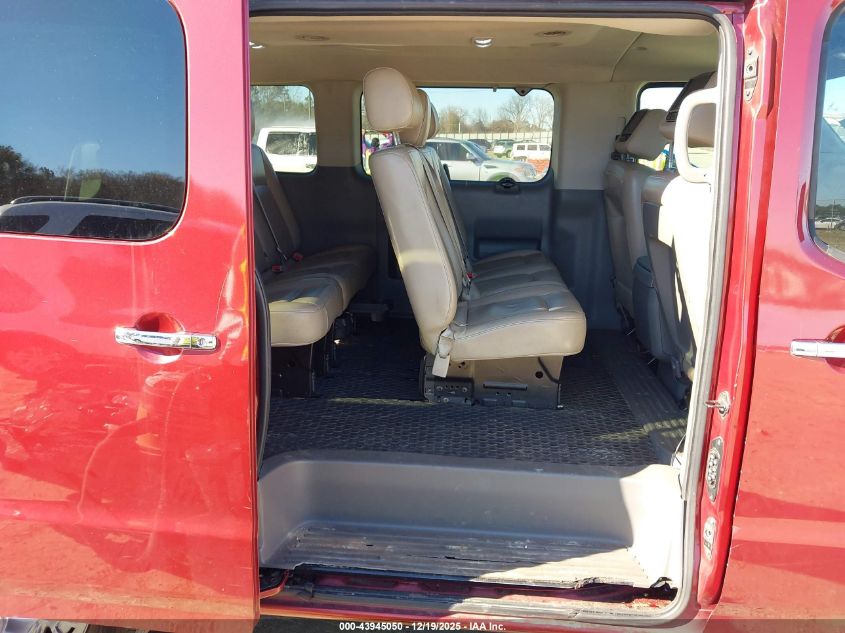 2017 Nissan Nv Passenger Nv3500 Hd Sl V8 VIN: 5BZAF0AA7HN851754 Lot: 43945050