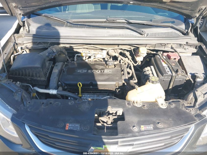 2017 Chevrolet Sonic Lt Auto VIN: 1G1JD5SH5H4113710 Lot: 43945051