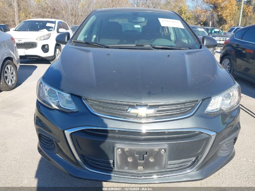 2017 Chevrolet Sonic Lt Auto VIN: 1G1JD5SH5H4113710 Lot: 43945051