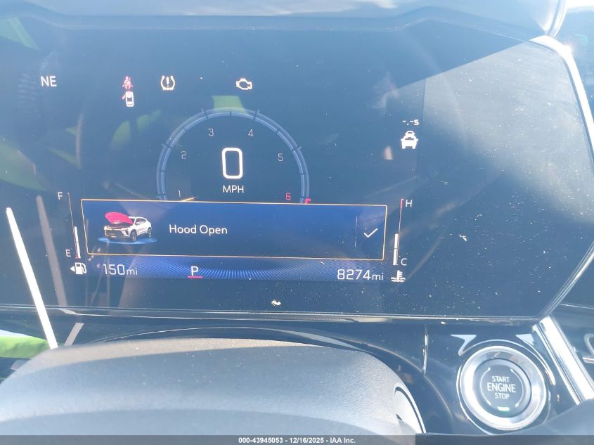 2025 Chevrolet Trax Fwd 2Rs VIN: KL77LJEP6SC212885 Lot: 43945053