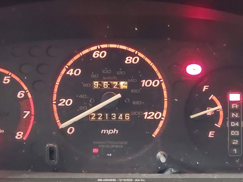 1998 Honda Cr-V Ex VIN: JHLRD1866WC052110 Lot: 43945056