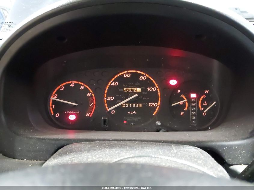 1998 Honda Cr-V Ex VIN: JHLRD1866WC052110 Lot: 43945056