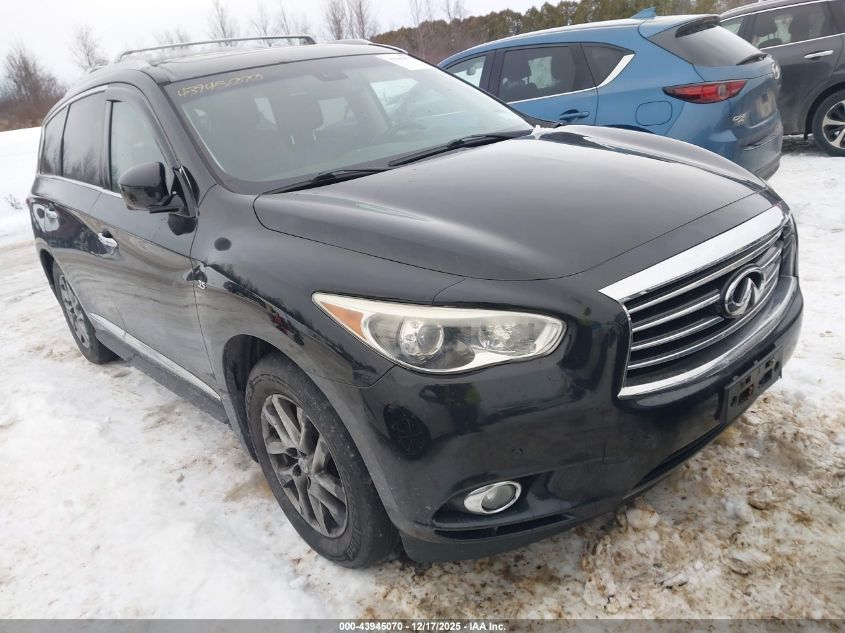 2014 Infiniti Qx60 VIN: 5N1AL0MMXEC525268 Lot: 43945070