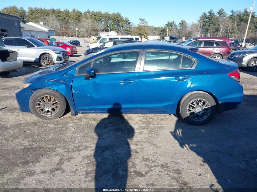 2014 Honda Civic Lx VIN: 19XFB2F54EE026425 Lot: 43945073