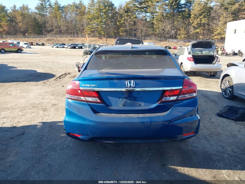 2014 Honda Civic Lx VIN: 19XFB2F54EE026425 Lot: 43945073