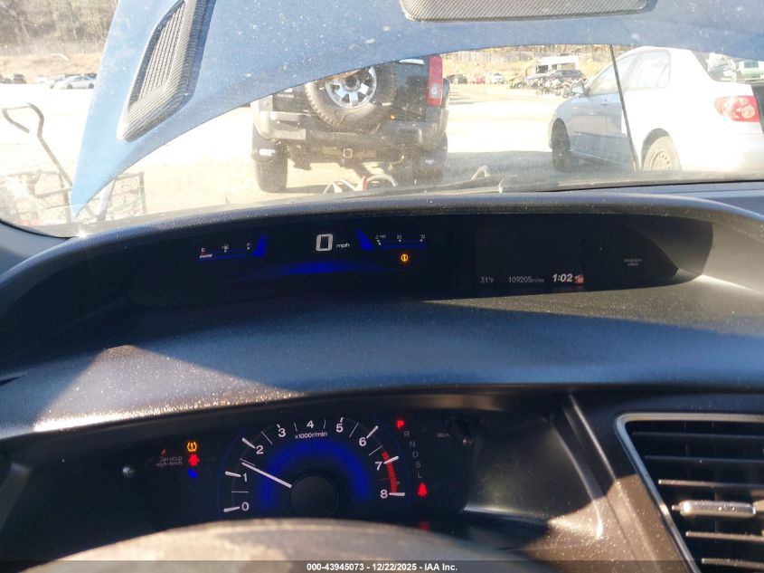 2014 Honda Civic Lx VIN: 19XFB2F54EE026425 Lot: 43945073