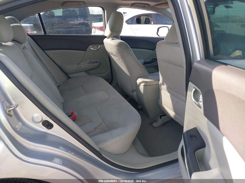 2012 Honda Civic Ex VIN: 19XFB2F80CE065827 Lot: 43945083