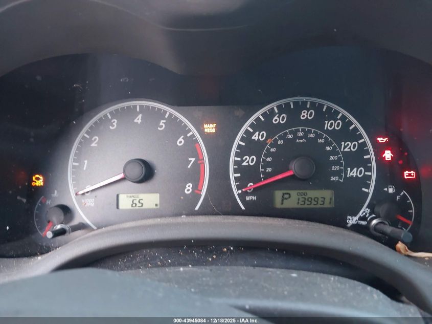 2010 Toyota Corolla Le VIN: 2T1BU4EEXAC331894 Lot: 43945084