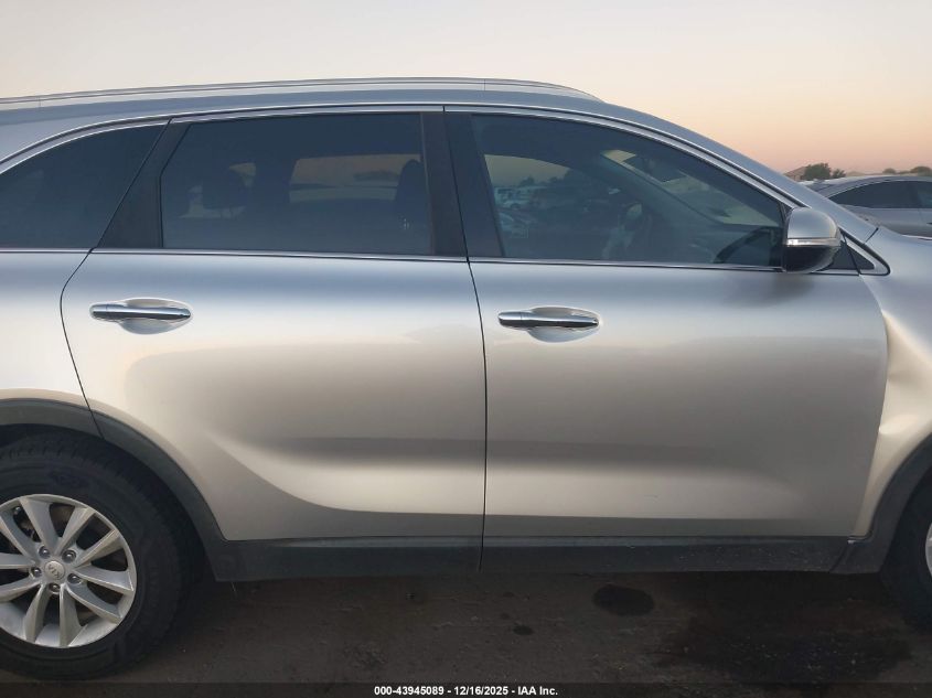 2018 Kia Sorento 2.4L Lx VIN: 5XYPG4A32JG347125 Lot: 43945089