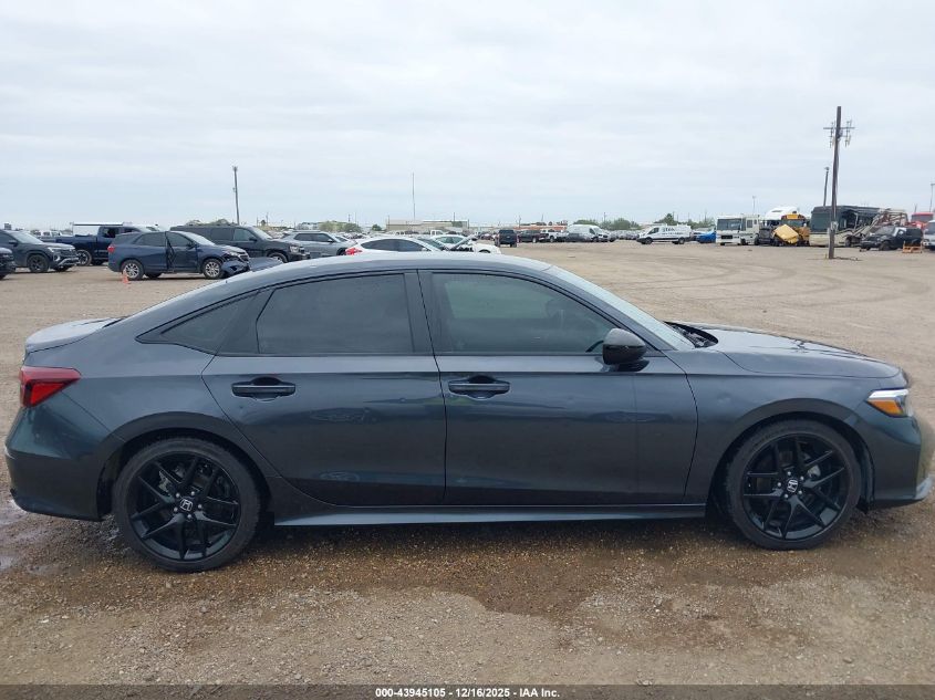 2025 Honda Civic Sport VIN: 2HGFE2F5XSH541521 Lot: 43945105