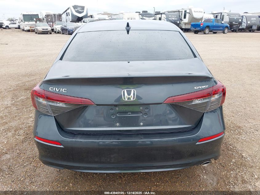 2025 Honda Civic Sport VIN: 2HGFE2F5XSH541521 Lot: 43945105