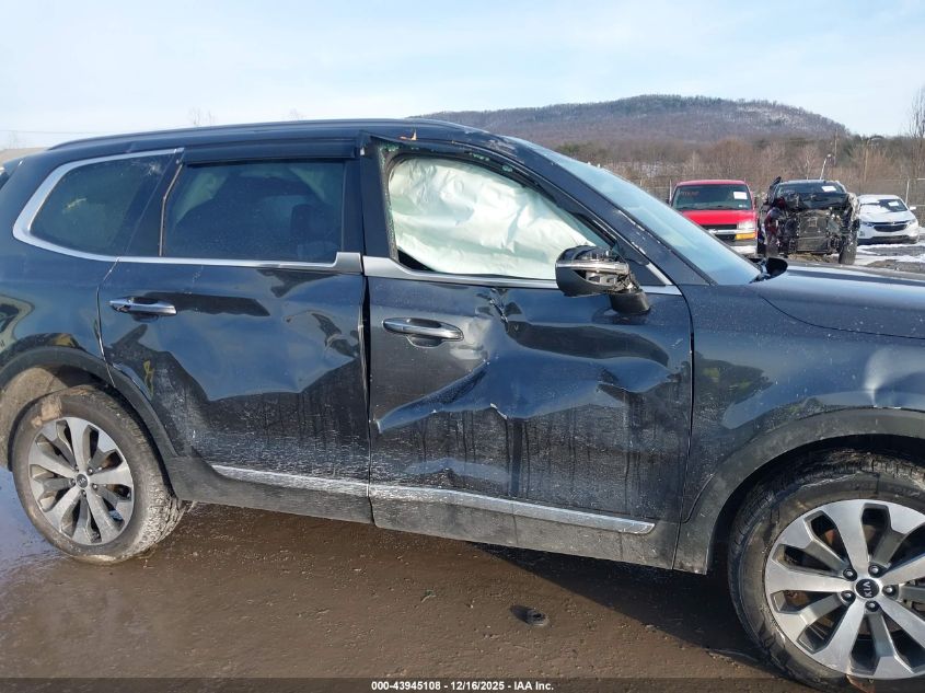 2020 Kia Telluride S VIN: 5XYP6DHC7LG012325 Lot: 43945108