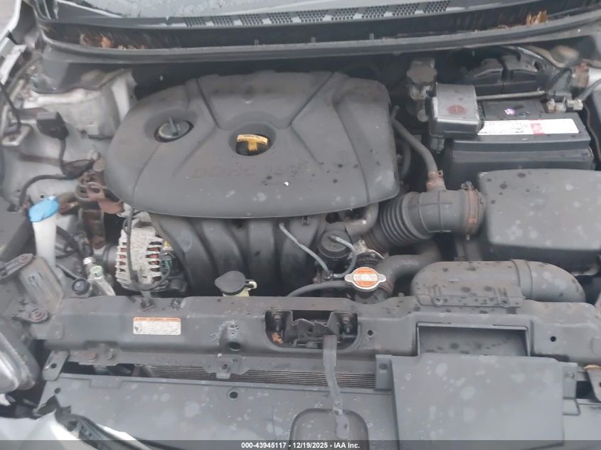 2012 Hyundai Elantra Gls VIN: 5NPDH4AE8CH089836 Lot: 43945117