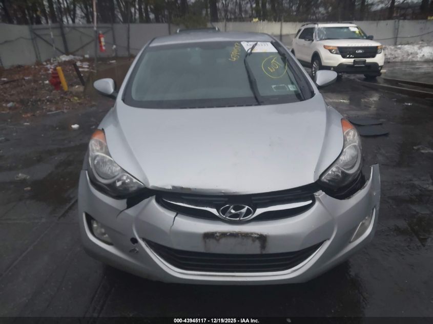 2012 Hyundai Elantra Gls VIN: 5NPDH4AE8CH089836 Lot: 43945117