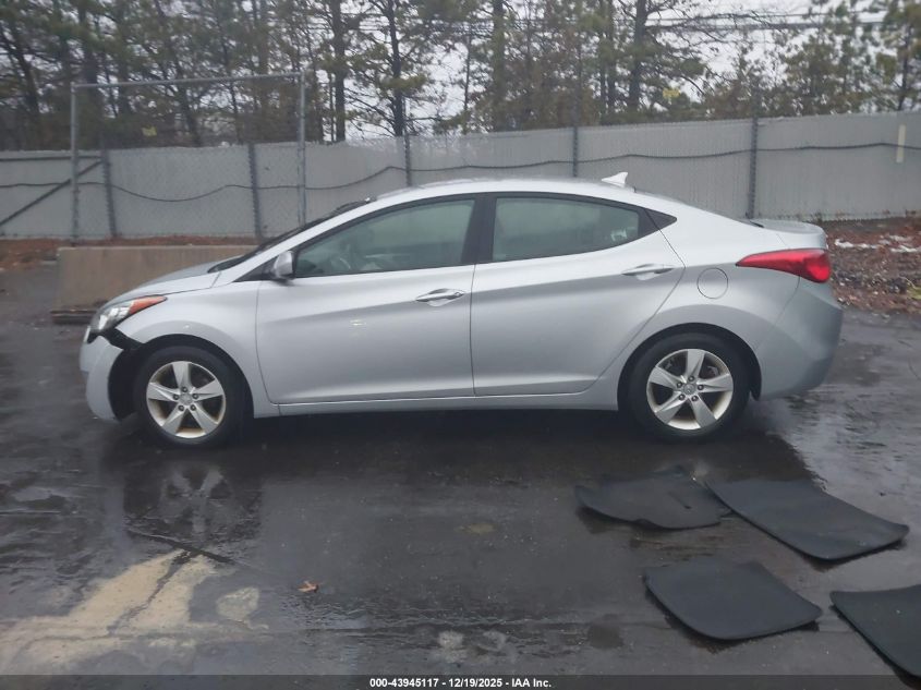 2012 Hyundai Elantra Gls VIN: 5NPDH4AE8CH089836 Lot: 43945117