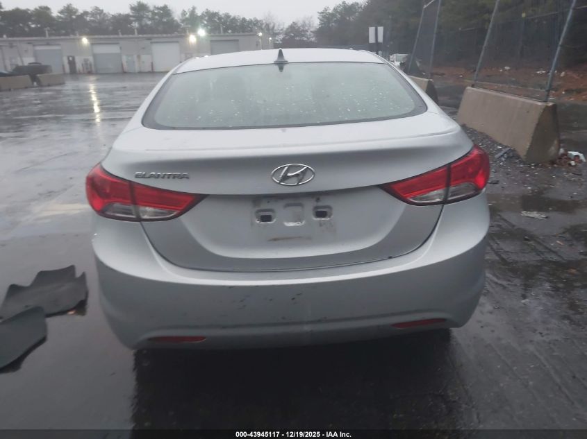 2012 Hyundai Elantra Gls VIN: 5NPDH4AE8CH089836 Lot: 43945117