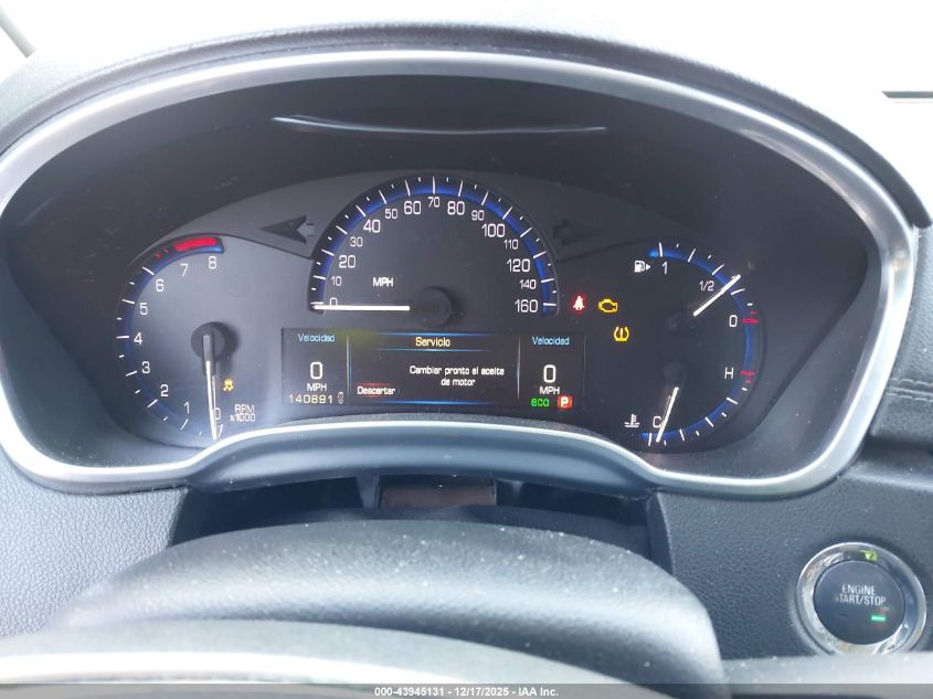 2013 Cadillac Srx Luxury Collection VIN: 3GYFNGE31DS549738 Lot: 43945131