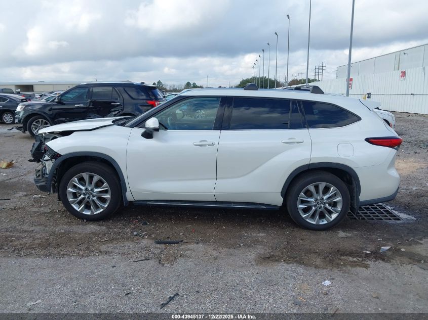 2020 Toyota Highlander Limited VIN: 5TDYZRAHXLS012238 Lot: 43945137