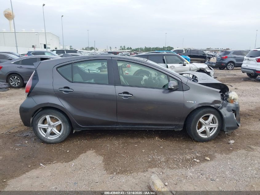 2016 Toyota Prius C One VIN: JTDKDTB35G1124548 Lot: 43945143