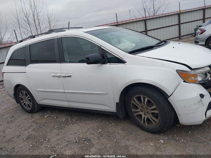 2011 Honda Odyssey Ex-L VIN: 5FNRL5H68BB014673 Lot: 43945153