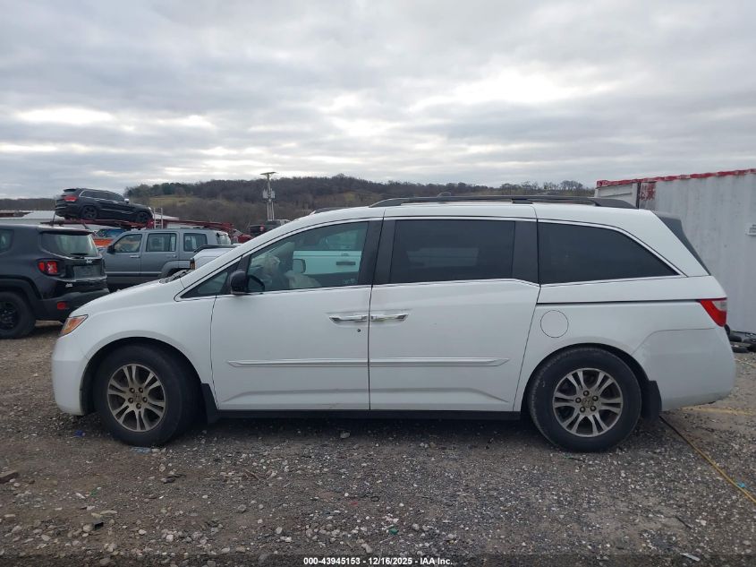 2011 Honda Odyssey Ex-L VIN: 5FNRL5H68BB014673 Lot: 43945153