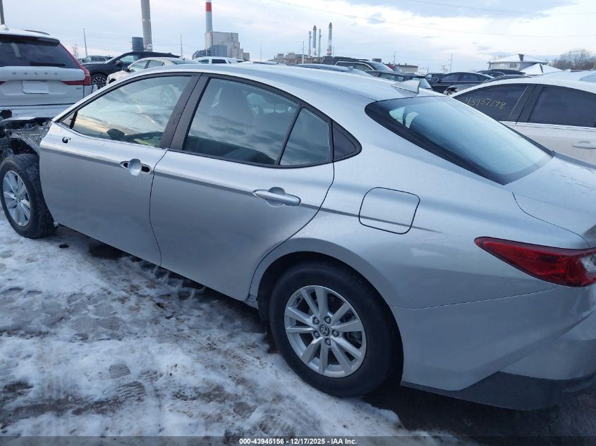 2025 Toyota Camry Le VIN: 4T1DAACK0SU201163 Lot: 43945156