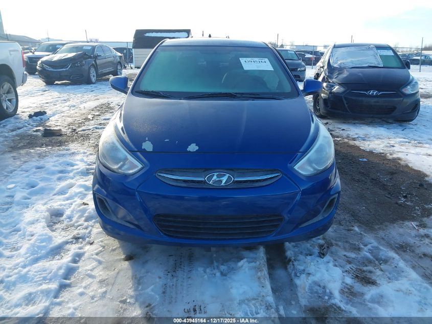 2017 Hyundai Accent Se VIN: KMHCT4AE1HU238400 Lot: 43945164