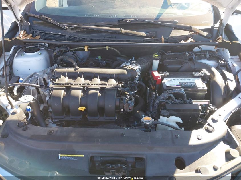 2018 Nissan Sentra S VIN: 3N1AB7AP9JY347744 Lot: 43945170