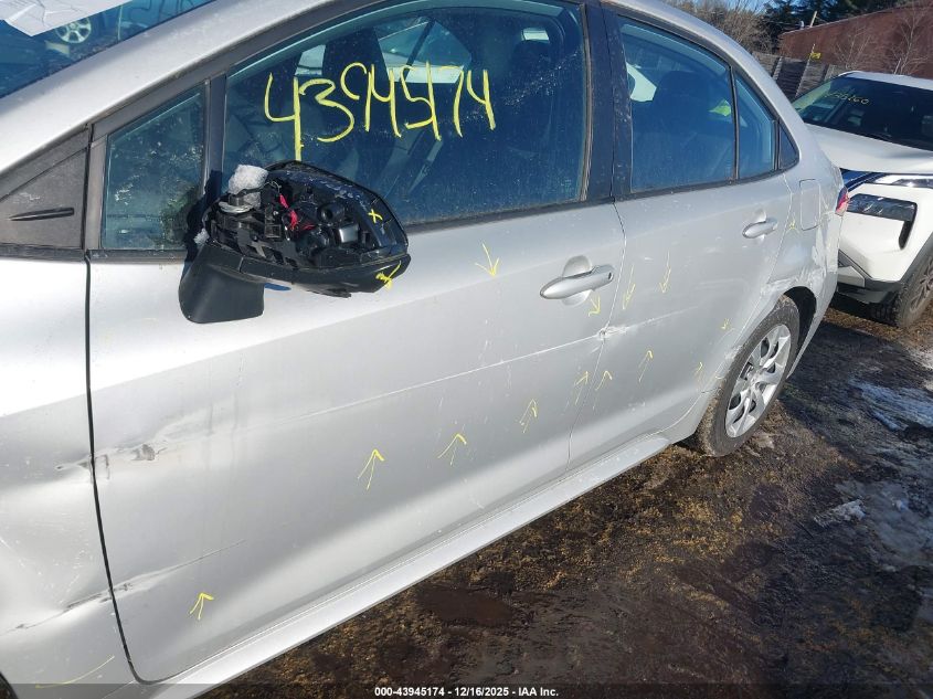 2020 Toyota Corolla Le VIN: 5YFEPRAE1LP082038 Lot: 43945174