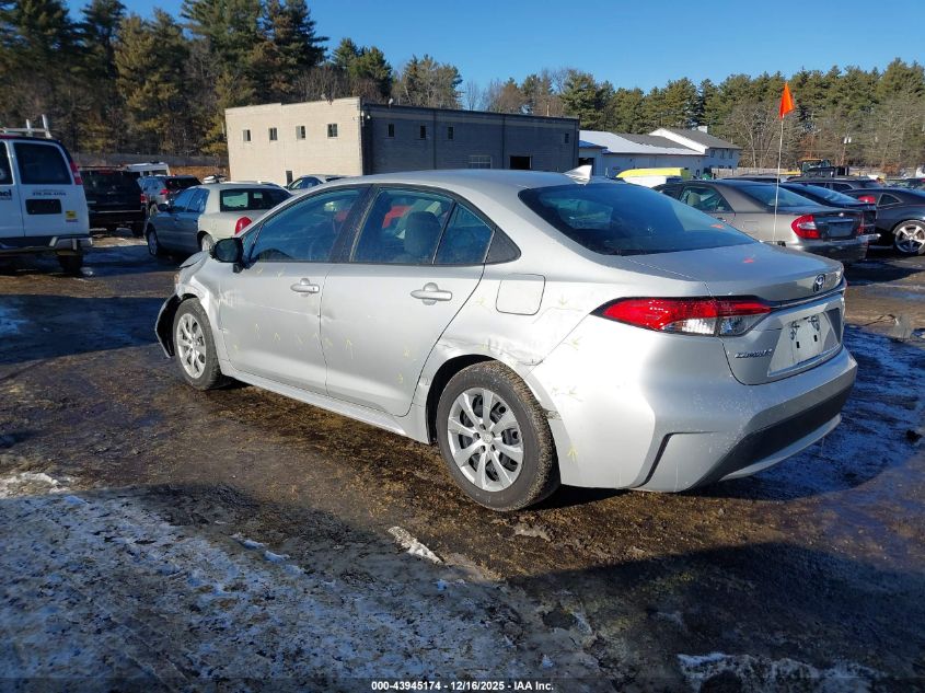 2020 Toyota Corolla Le VIN: 5YFEPRAE1LP082038 Lot: 43945174