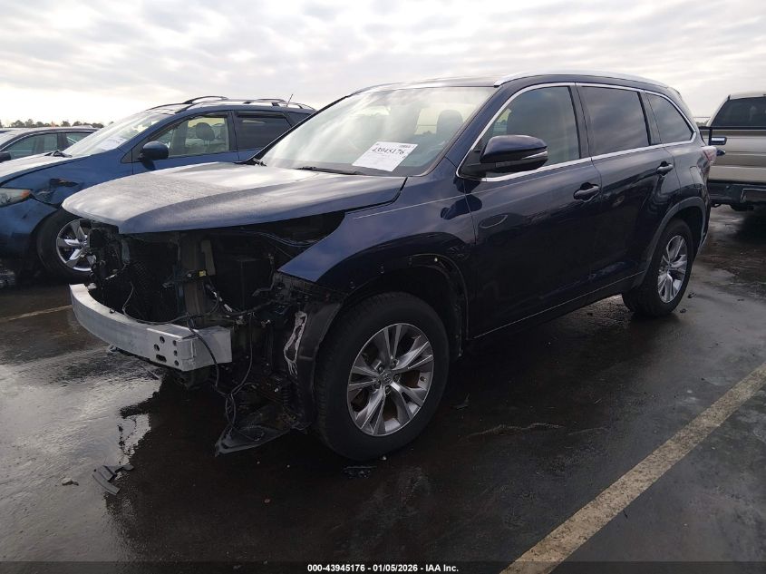 2015 Toyota Highlander Xle V6