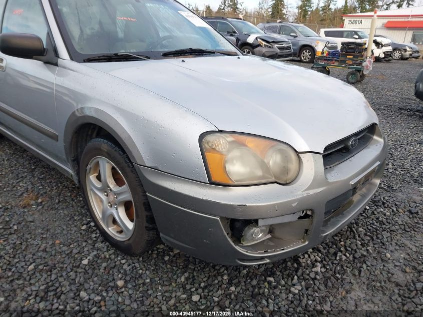 2004 Subaru Impreza Outback Sport VIN: JF1GG68544H816347 Lot: 43945177
