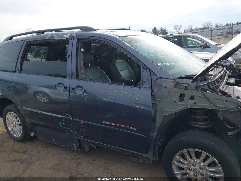 2008 Toyota Sienna VIN: 5TDZK22C58S171209 Lot: 43945180