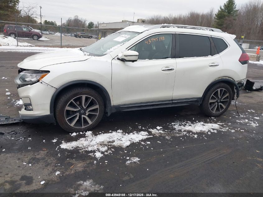 2019 Nissan Rogue Sl VIN: 5N1AT2MV4KC825484 Lot: 43945188