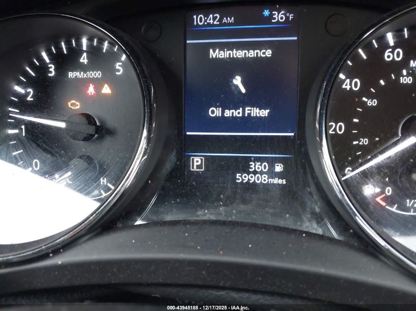 2019 Nissan Rogue Sl VIN: 5N1AT2MV4KC825484 Lot: 43945188