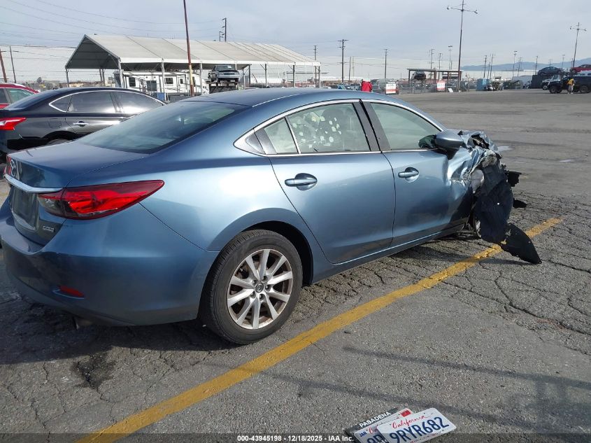 2016 Mazda Mazda6 I Sport VIN: JM1GJ1U59G1478557 Lot: 43945198