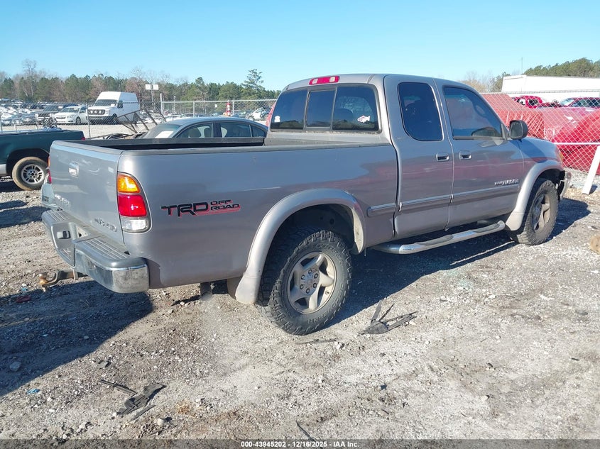 5TBBT481X2S259060 2002 TOYOTA TUNDRA photo no. 4