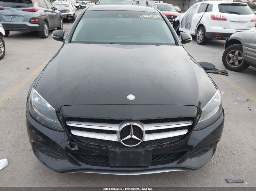 2017 Mercedes-Benz C 300 VIN: 55SWF4JB6HU200327 Lot: 43945205