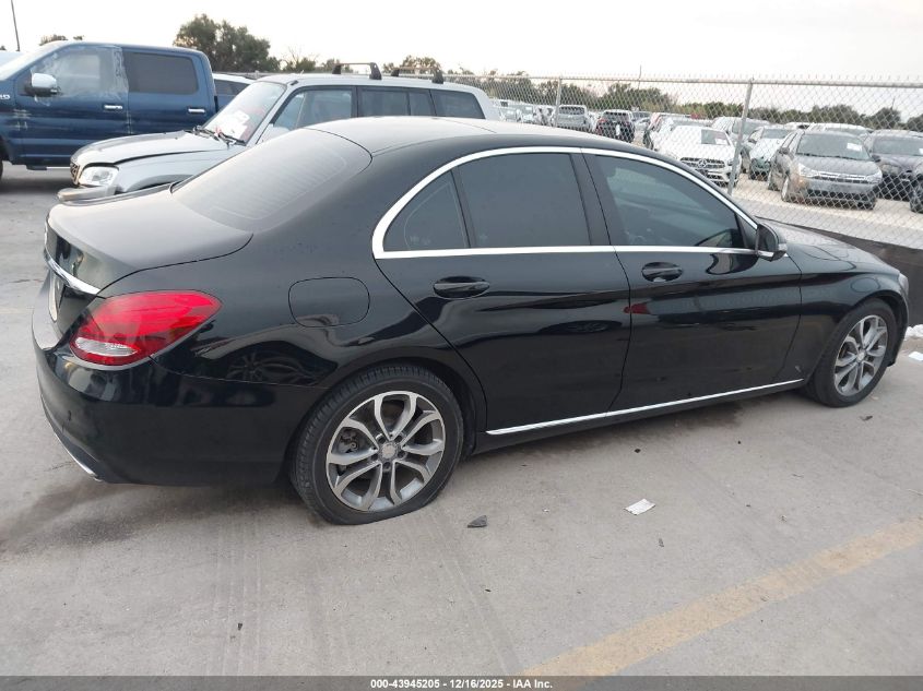 2017 Mercedes-Benz C 300 VIN: 55SWF4JB6HU200327 Lot: 43945205