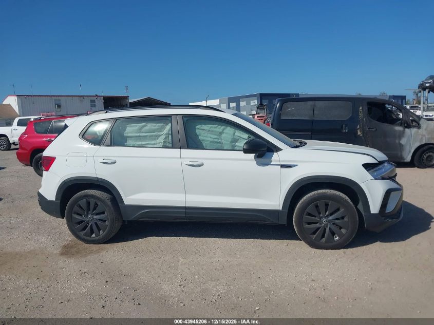 2022 Volkswagen Taos 1.5T S VIN: 3VVCX7B28NM007378 Lot: 43945206