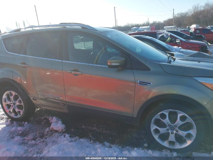 2013 Ford Escape Titanium VIN: 1FMCU0J96DUD41797 Lot: 43945208