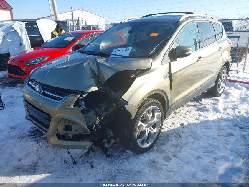2013 Ford Escape Titanium VIN: 1FMCU0J96DUD41797 Lot: 43945208