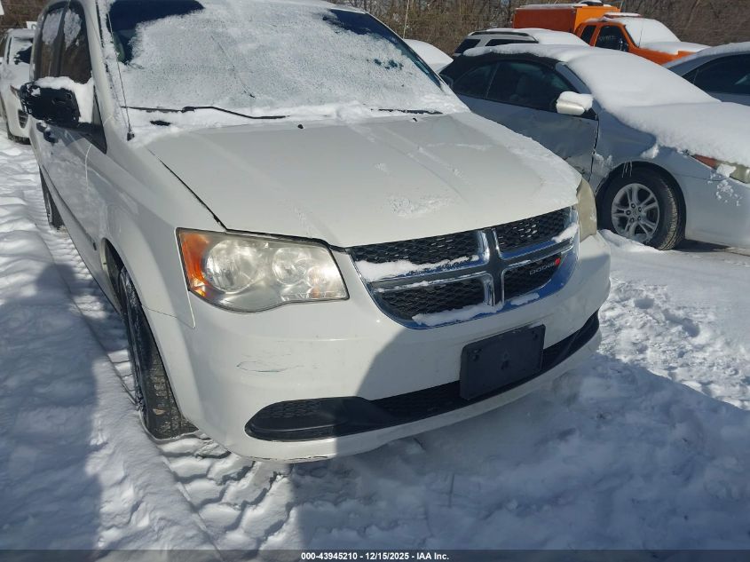2013 Dodge Grand Caravan American Value Pkg VIN: 2C4RDGBG9DR542840 Lot: 43945210