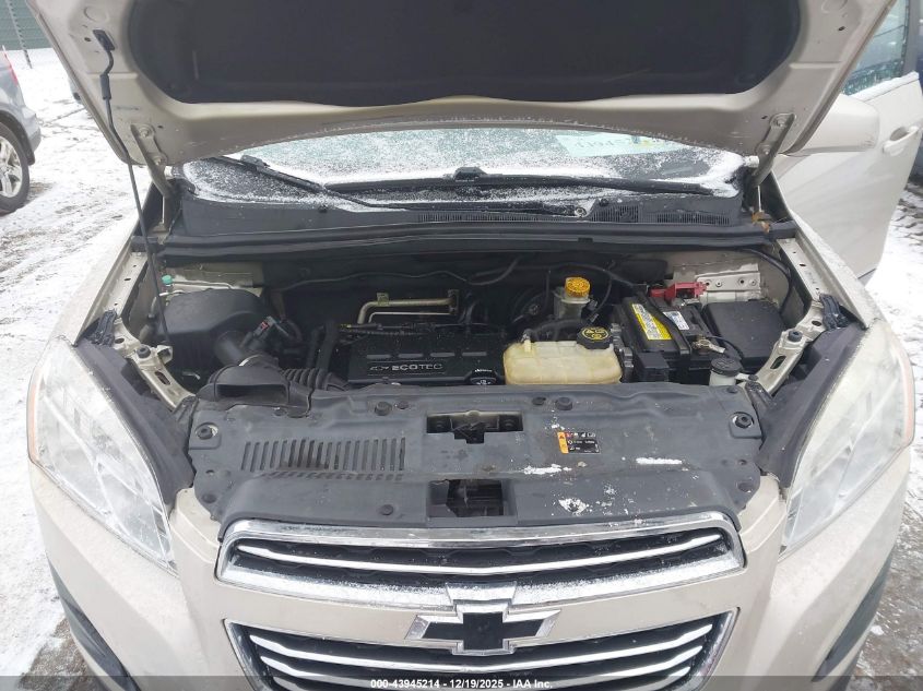 2016 Chevrolet Trax Lt VIN: 3GNCJPSB9GL238886 Lot: 43945214