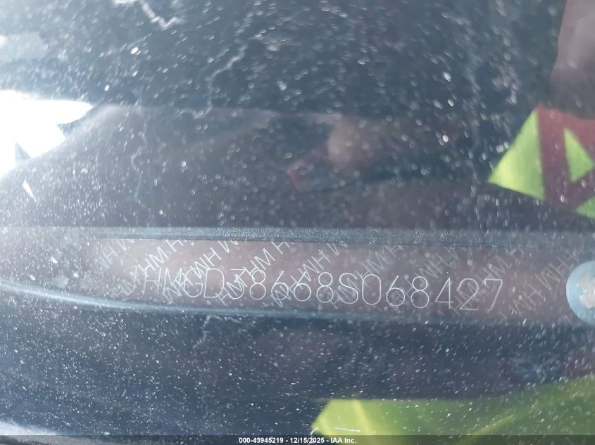 2008 Honda Fit Sport VIN: JHMGD38668S068427 Lot: 43945219