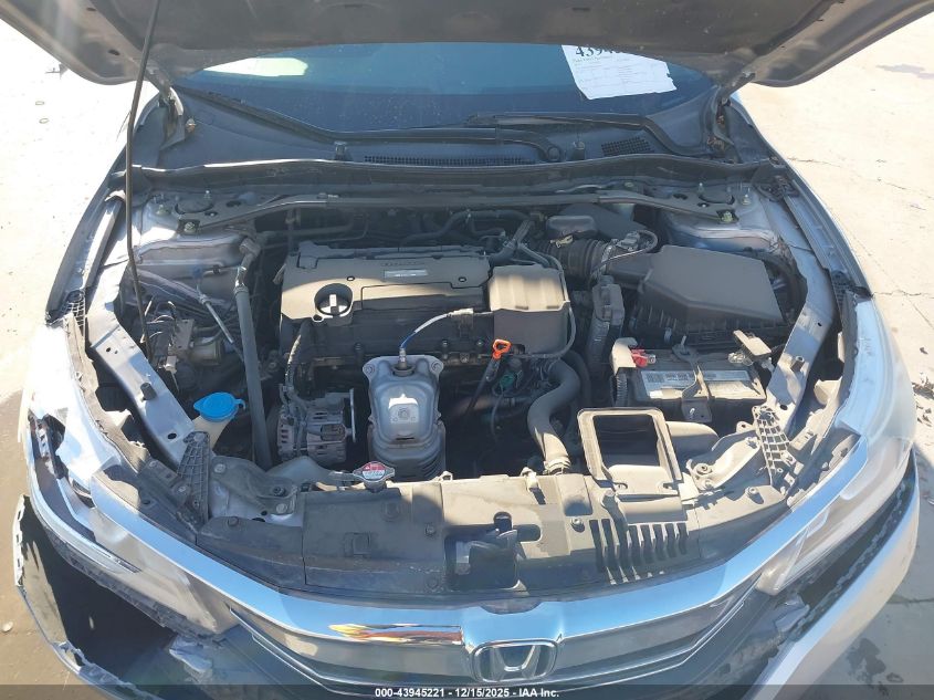 2017 Honda Accord Ex-L VIN: 1HGCR2F86HA020417 Lot: 43945221