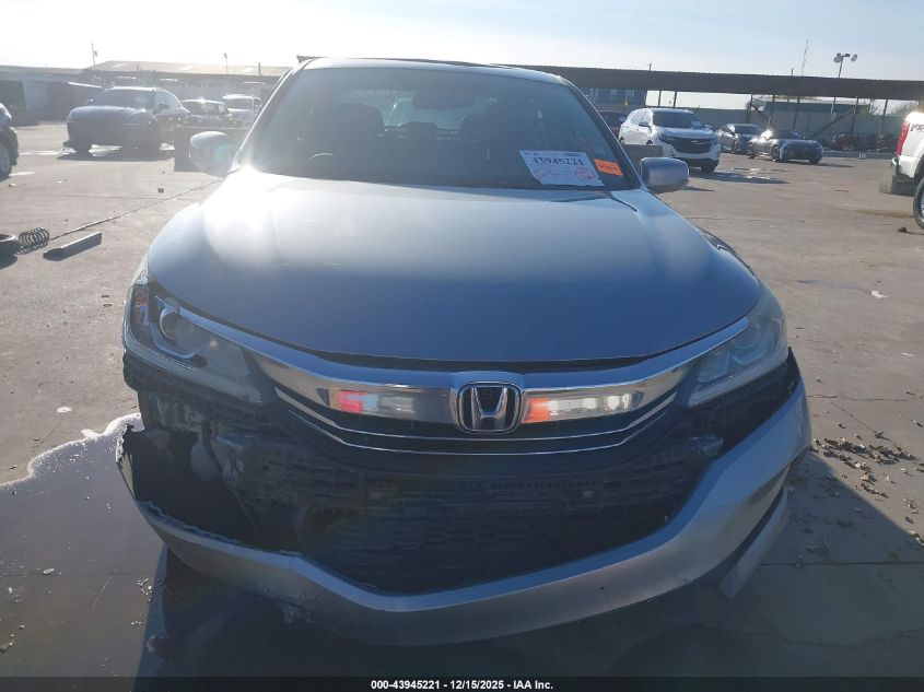 2017 Honda Accord Ex-L VIN: 1HGCR2F86HA020417 Lot: 43945221